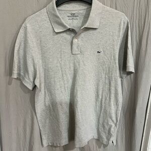 Vineyard Vines Men's Gray Polo Shirt